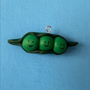 Handmade Peas in a Pod Charm- Jellycat Inspired